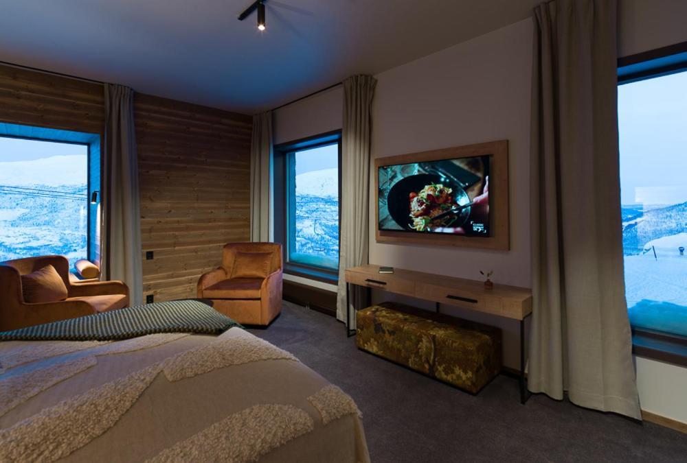 Skarsnuten Mountain Resort & Spa Хемседал Экстерьер фото